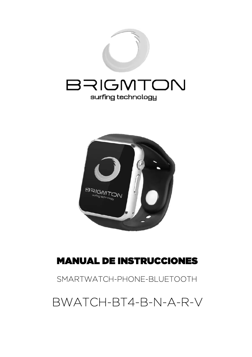 Page 1 de la notice Manuel utilisateur Brigmton BWATCH-BT4N