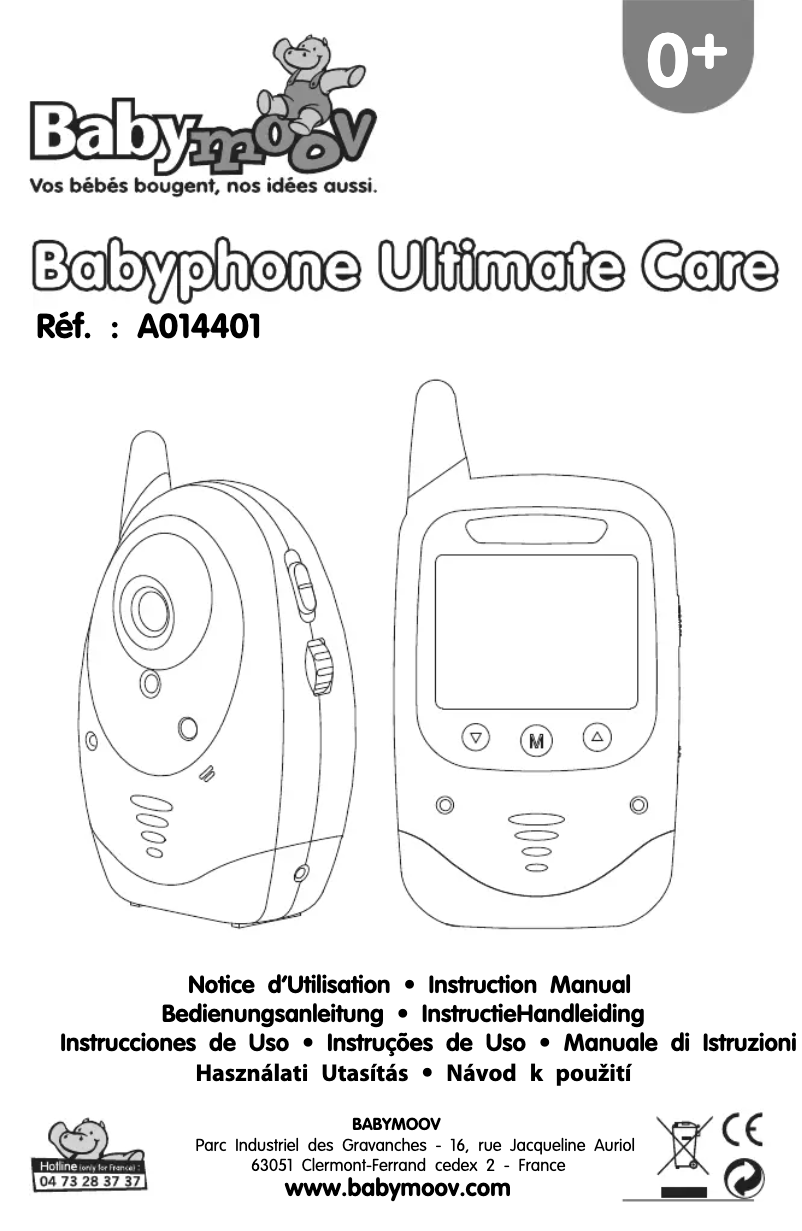 Imagen de la primera página del manual del dispositivo Ultimate Care