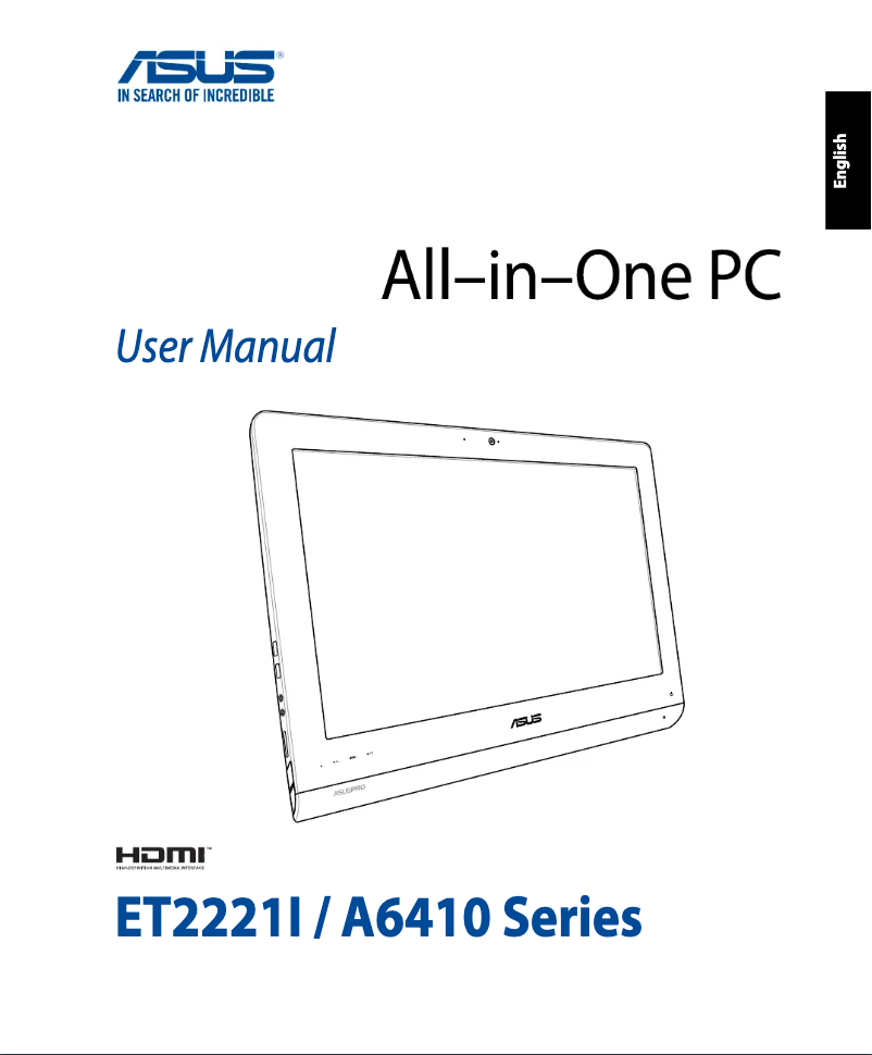 Page n°1 - Manuel utilisateur Asus PRO A6410