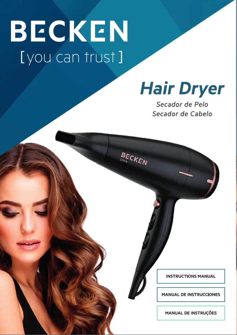 Image de la première page du manuel de l'appareil BSHD4604