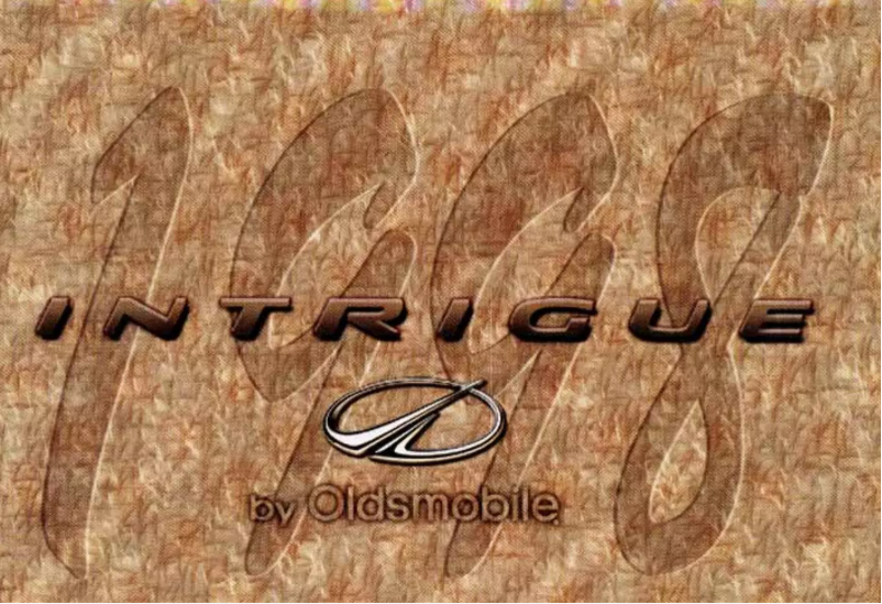 Image de la première page du manuel de l'appareil Intrigue (1998)