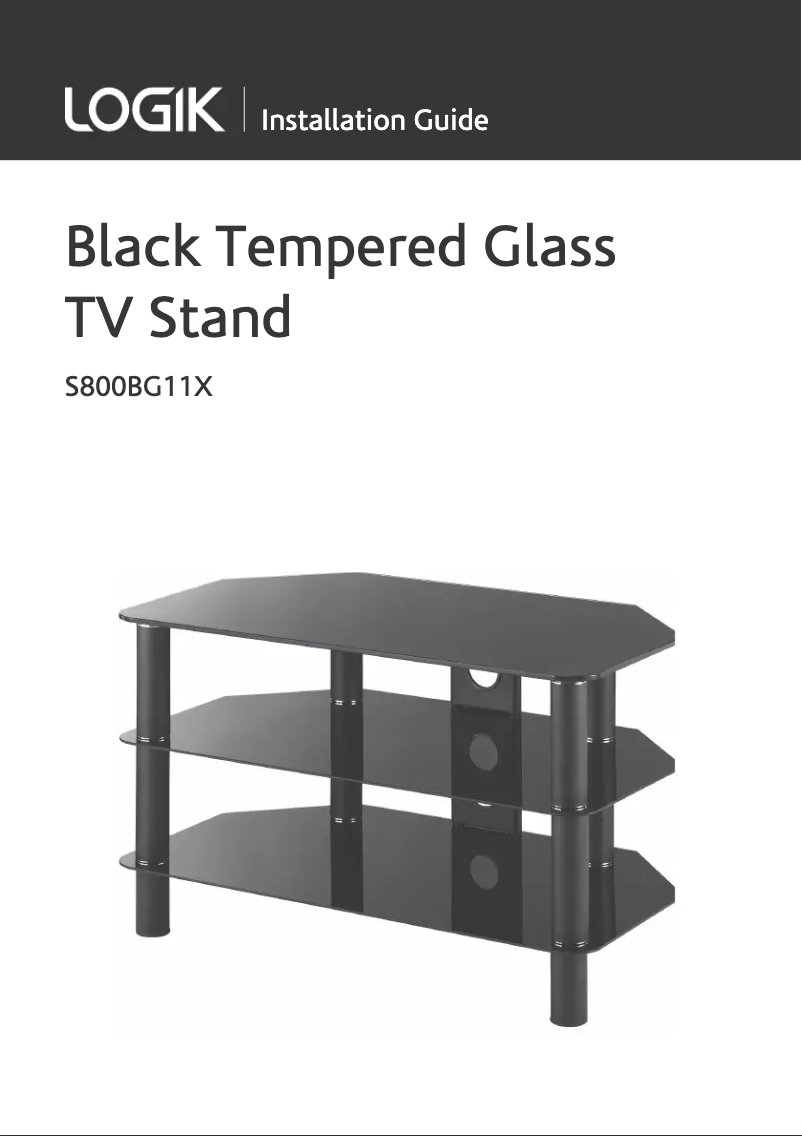 Page 1 de la notice Manuel utilisateur Logik S800BG11X