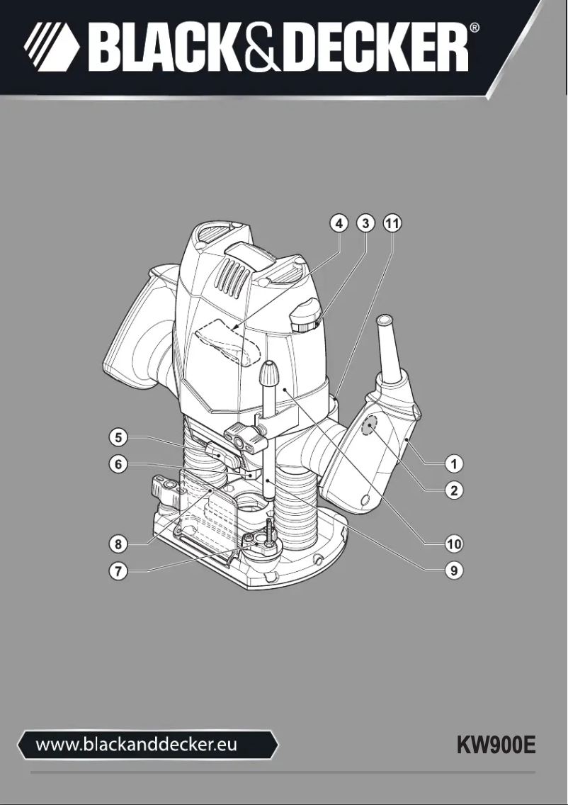 Image de la première page du manuel de l'appareil KW900EKA