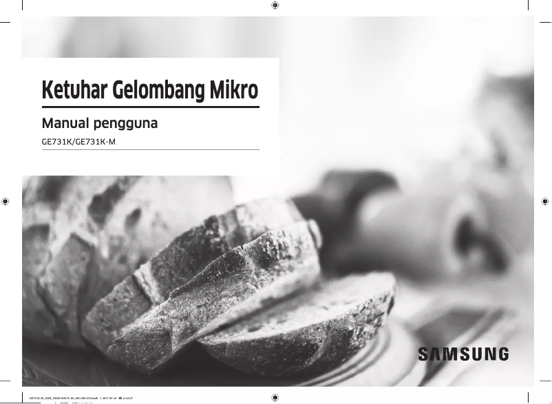 Image de la première page du manuel de l'appareil GE731K-M