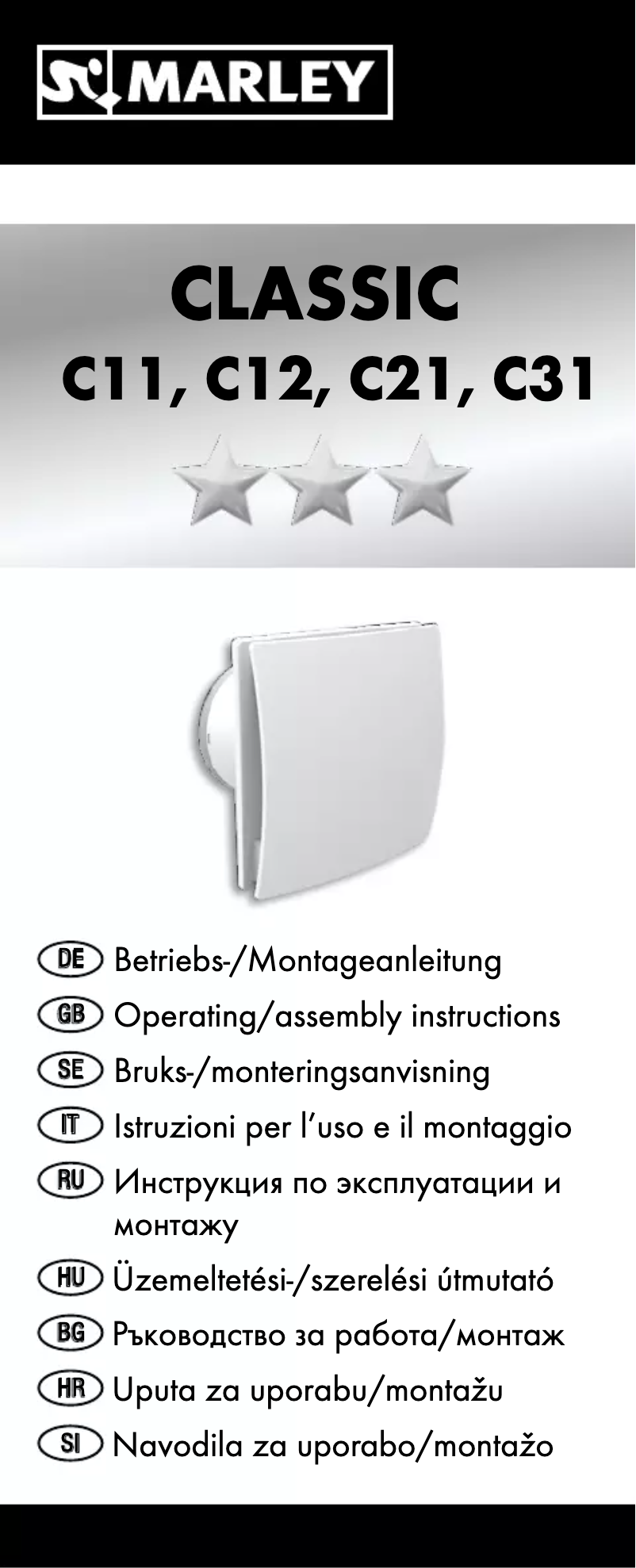 Image de la première page du manuel de l'appareil Classic C11