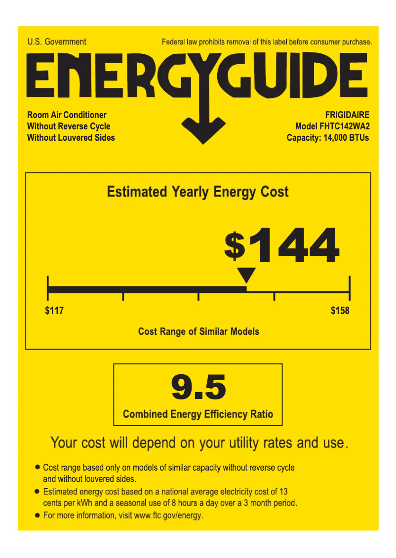 Image de la première page du manuel de l'appareil FHTC142WA2