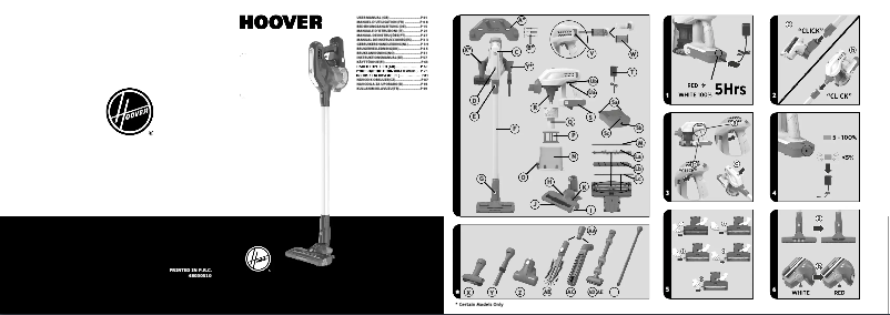 Page 1 de la notice Manuel utilisateur Hoover H-Free 200