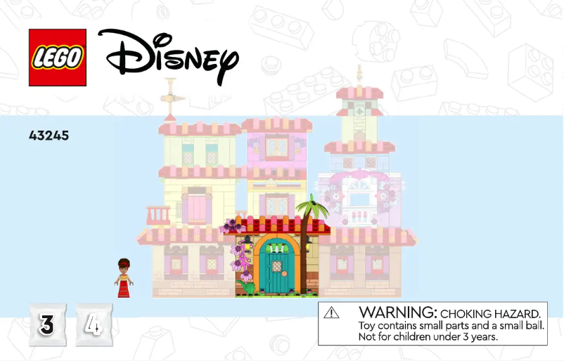 Image de la première page du manuel de l'appareil Disney 43245