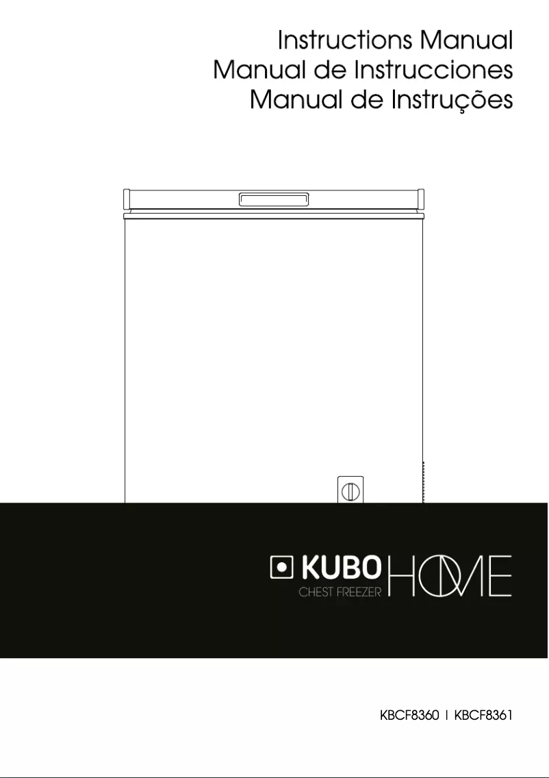 Image de la première page du manuel de l'appareil KBCF8361