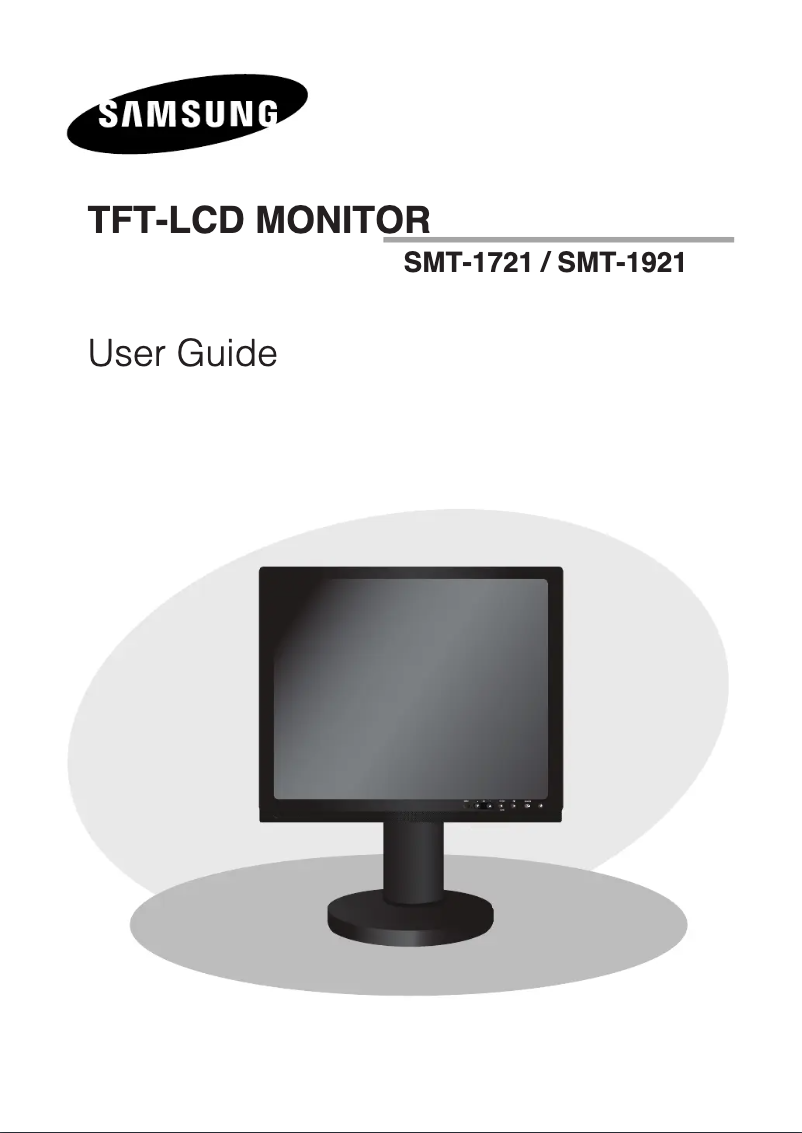 Image de la première page du manuel de l'appareil SMT-1721