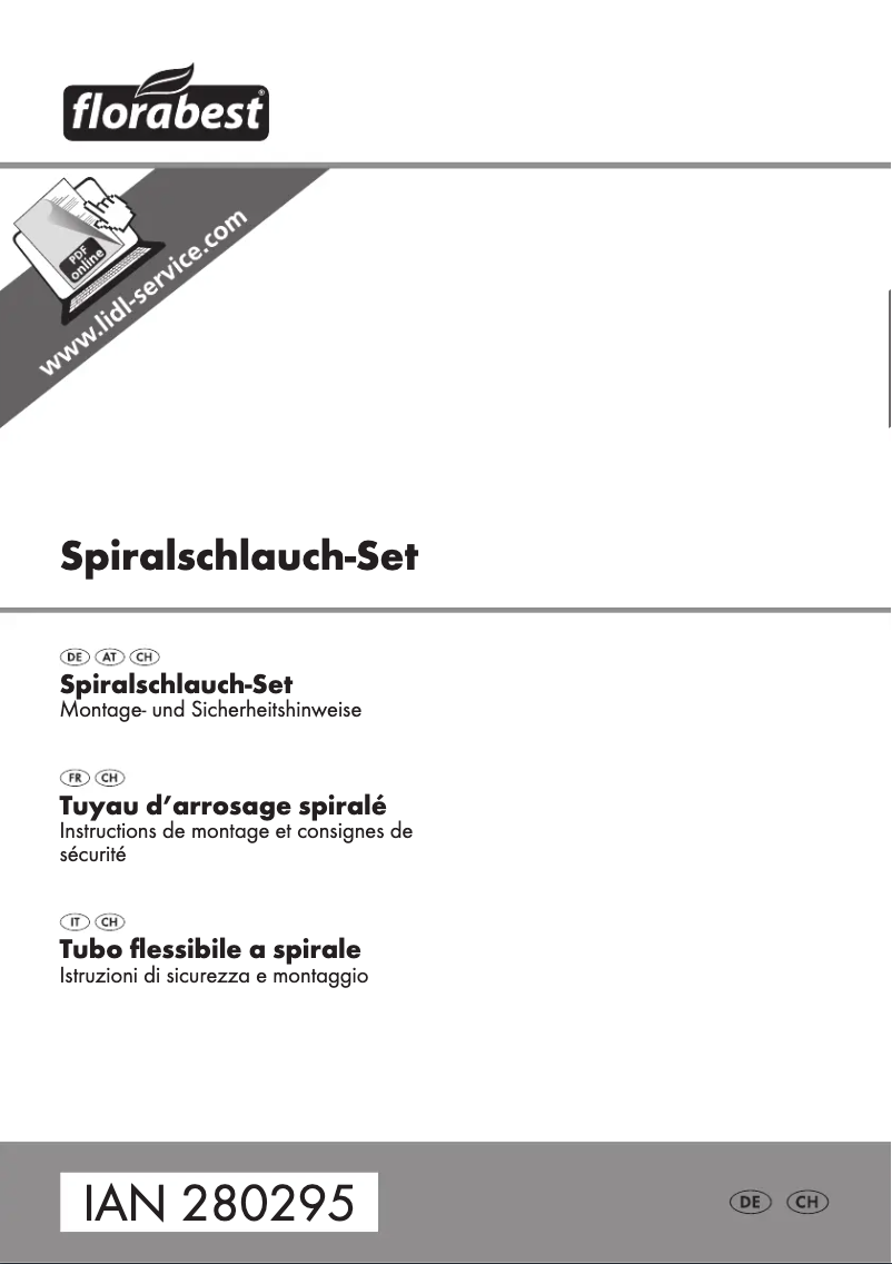 Page 1 de la notice Manuel utilisateur Florabest HG00266A