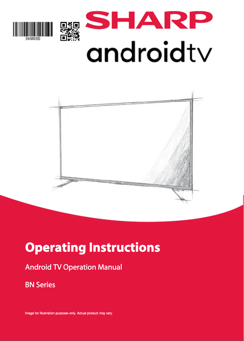 Page 1 de la notice Manuel utilisateur Sharp 42CL6KA