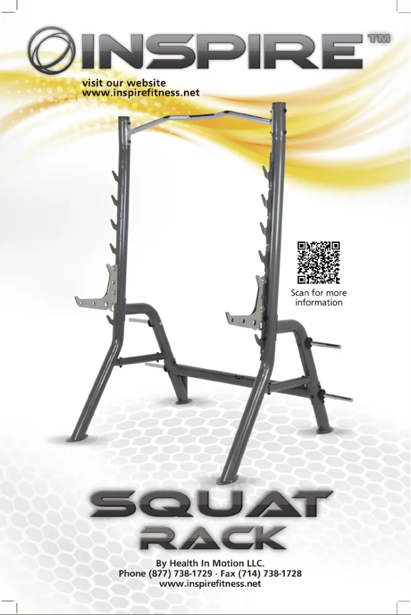 Página 1 del manual Folleto Inspire SQR1