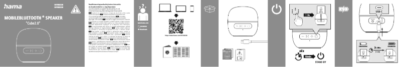 Page 1 de la notice Manuel utilisateur Hama Cube 2.0 00188208