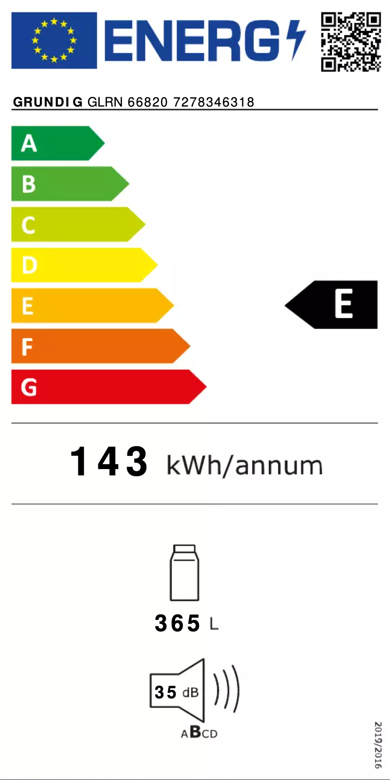 Image de la première page du manuel de l'appareil GLRN 66820