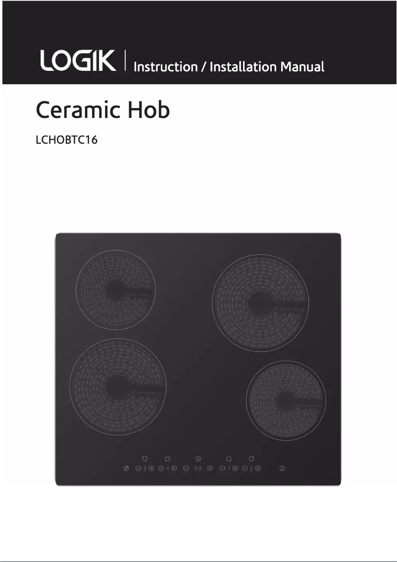 Página 1 del manual Manual de usuario Logik LCHOBTC16