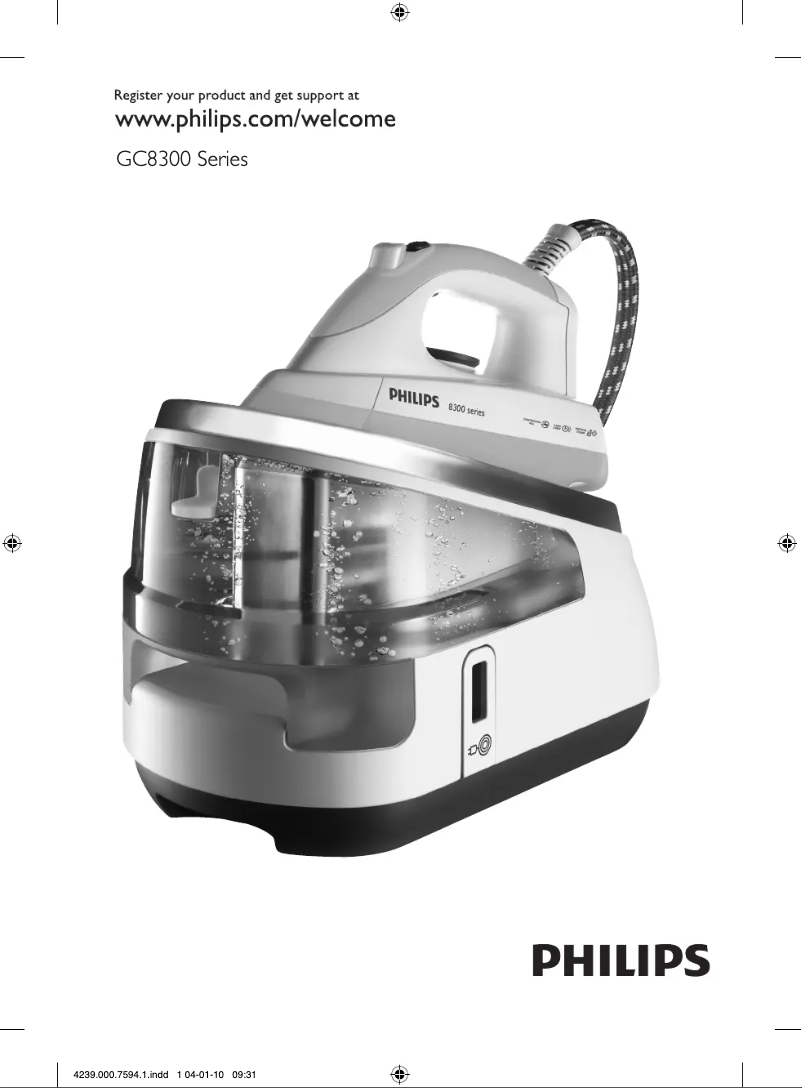 Image de la première page du manuel de l'appareil EasyCare GC8375
