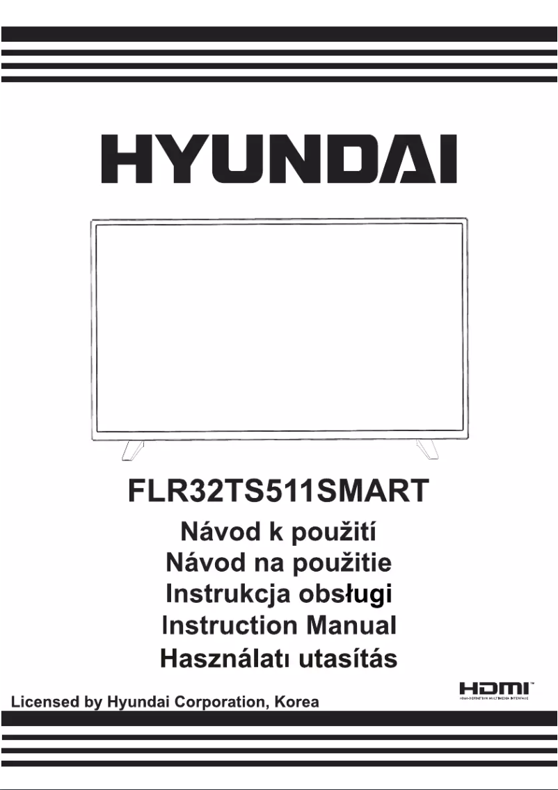 Page 1 de la notice Manuel utilisateur Hyundai FLR32TS511SMART