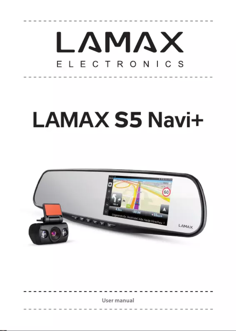 Página 1 del manual Manual de usuario Lamax S5 Navi+