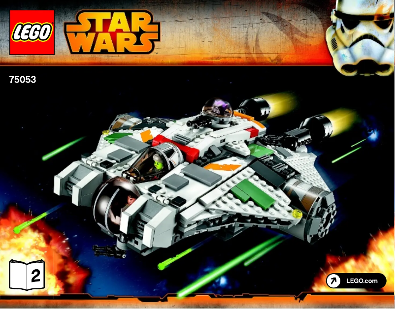 Page n°1 - Manuel utilisateur Lego Star Wars 75053