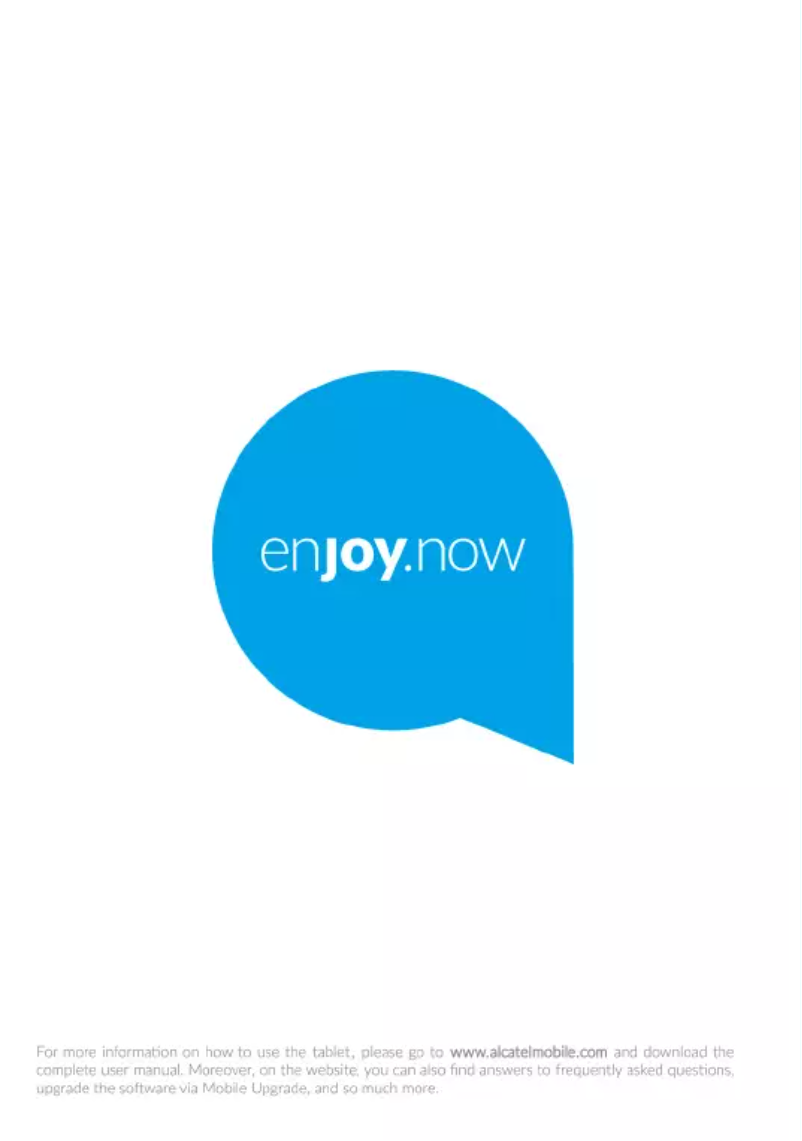 Página 1 del manual Manual de usuario Alcatel 1T7