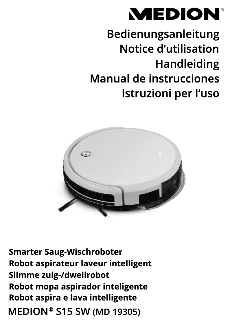 Page n°1 - Manuel utilisateur Medion MD 19305