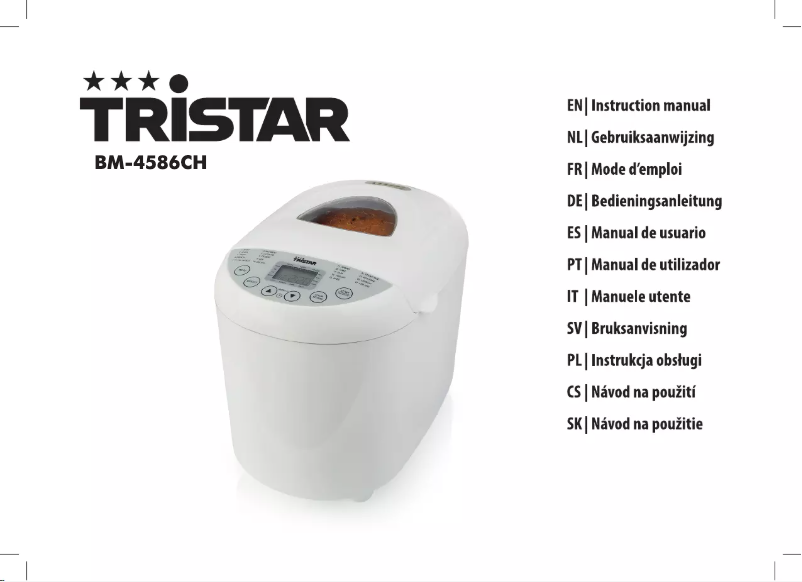 Image de la première page du manuel de l'appareil BM-4586CH