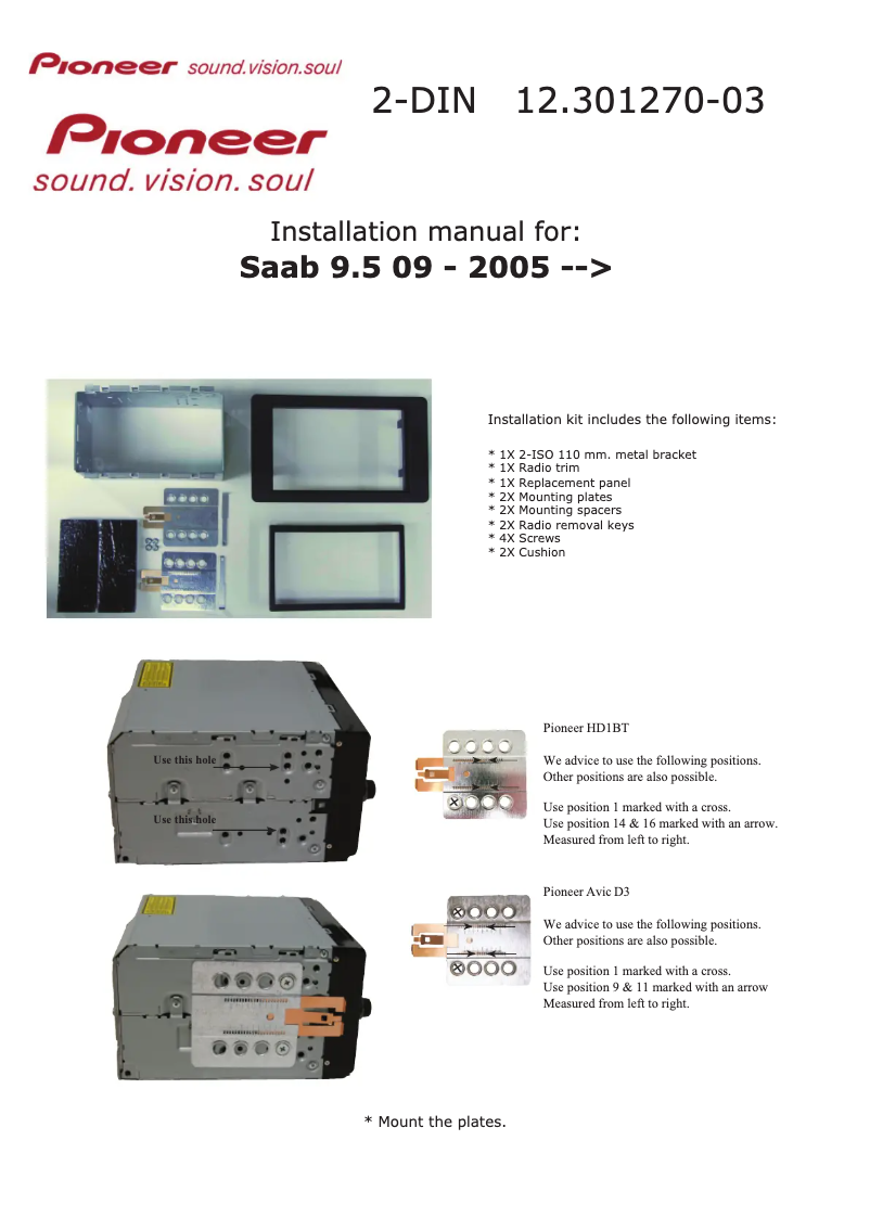 Image de la première page du manuel de l'appareil 12.301270-03
