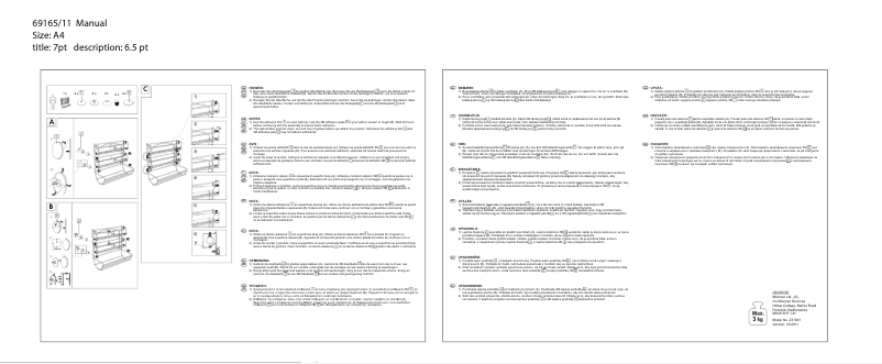 Image de la première page du manuel de l'appareil IAN 069165