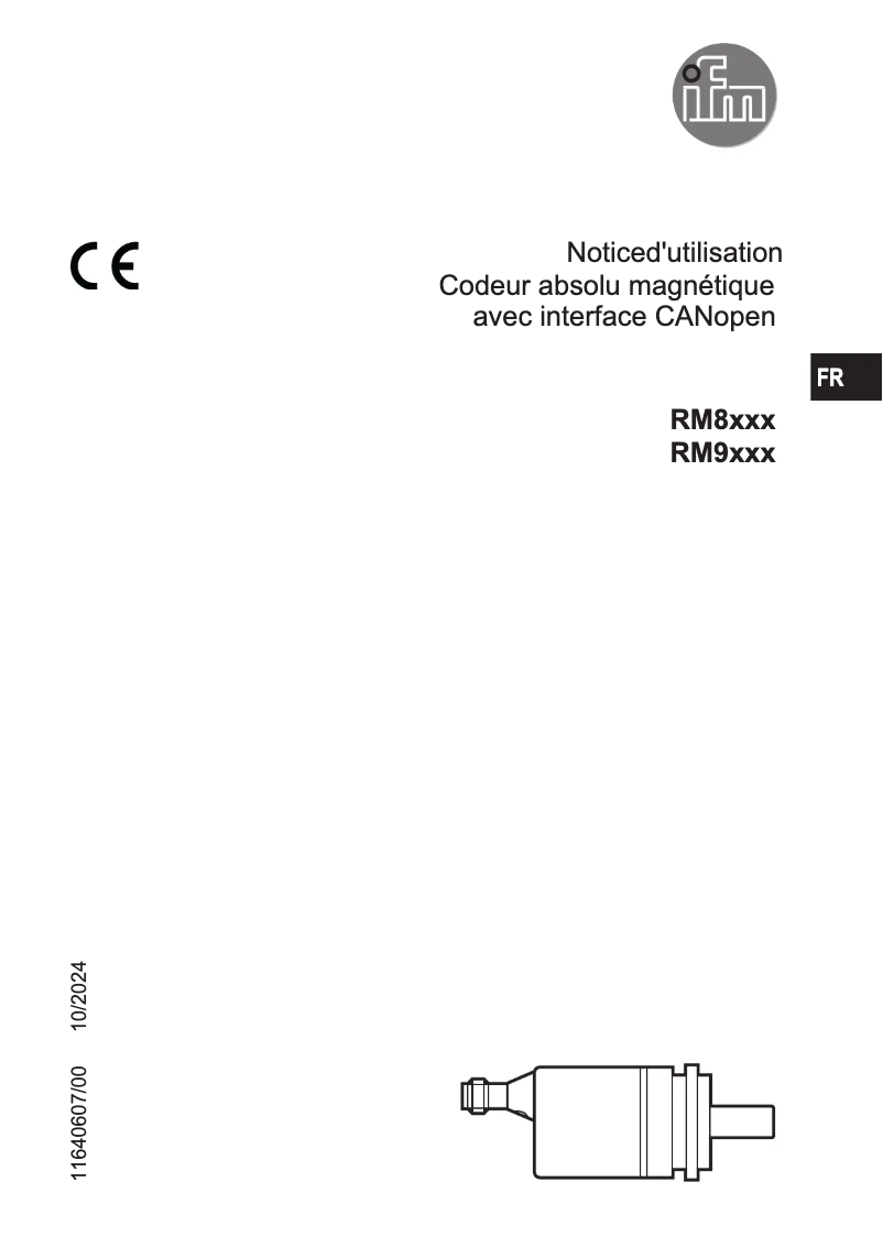 Image de la première page du manuel de l'appareil RM9001