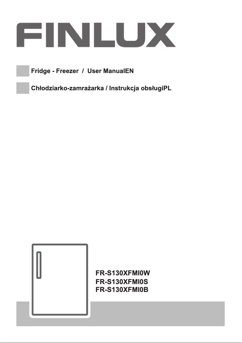 Image de la première page du manuel de l'appareil FR-S130XFMI0S