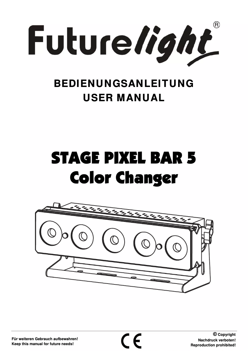 Page n°1 - Manuel utilisateur Futurelight Stage Pixel Bar 5