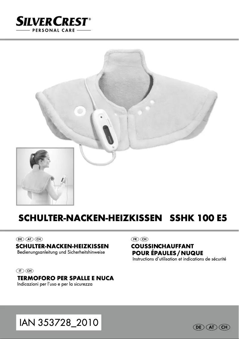Page n°1 - Manuel utilisateur SilverCrest SSHK 100 A2