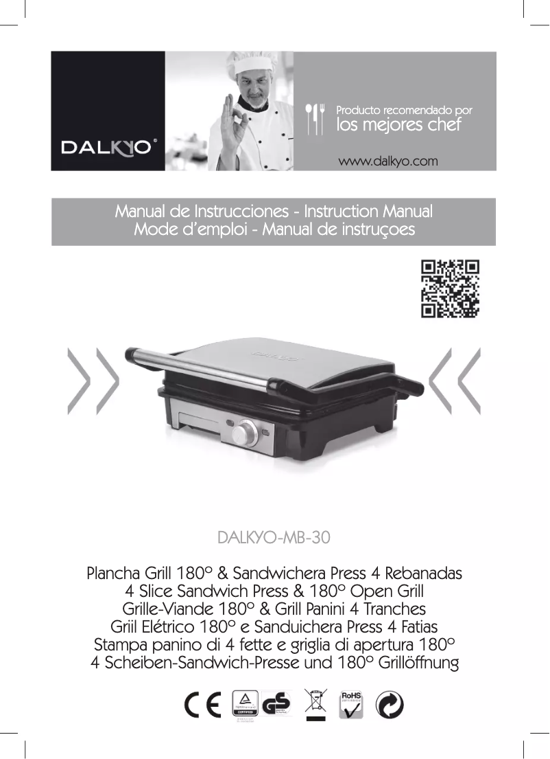 Page n°1 - Manuel utilisateur Dalkyo MB-30