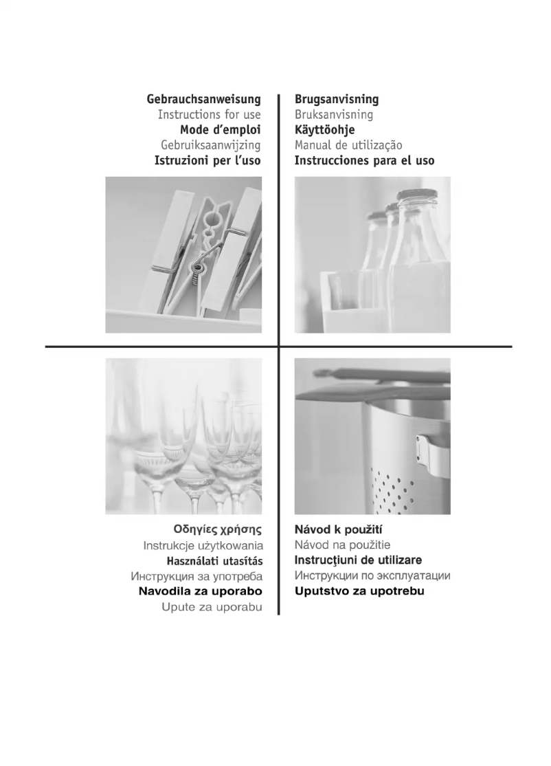Page n°1 - Manuel utilisateur Bauknecht TK UNIQ 82A FLD
