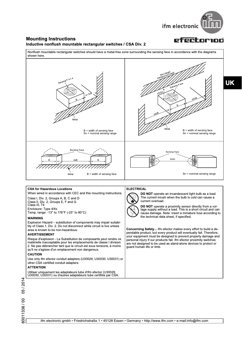 Image de la première page du manuel de l'appareil IN0098
