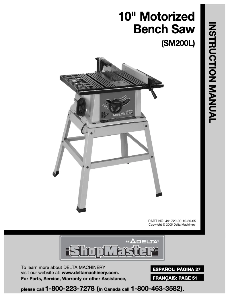 Page n°1 - Manuel utilisateur Black & Decker SM100M