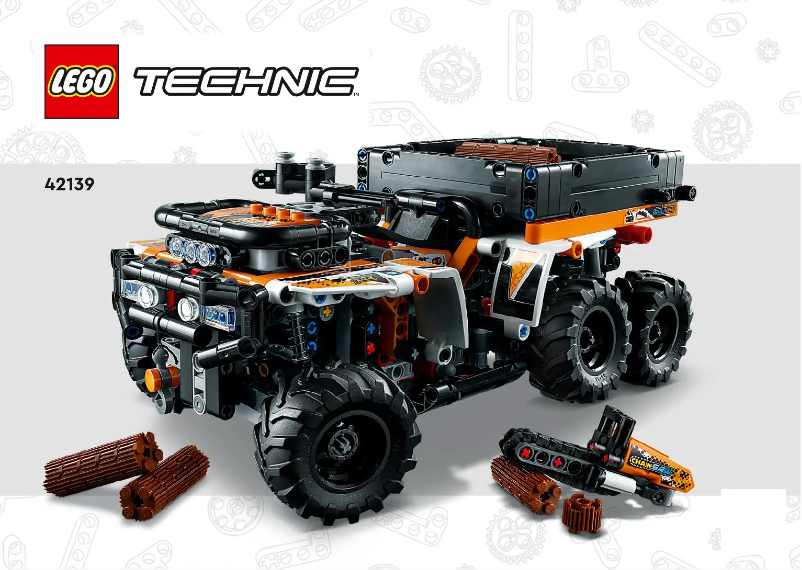 Page 1 de la notice Consignes visuelles Lego Technic 42139
