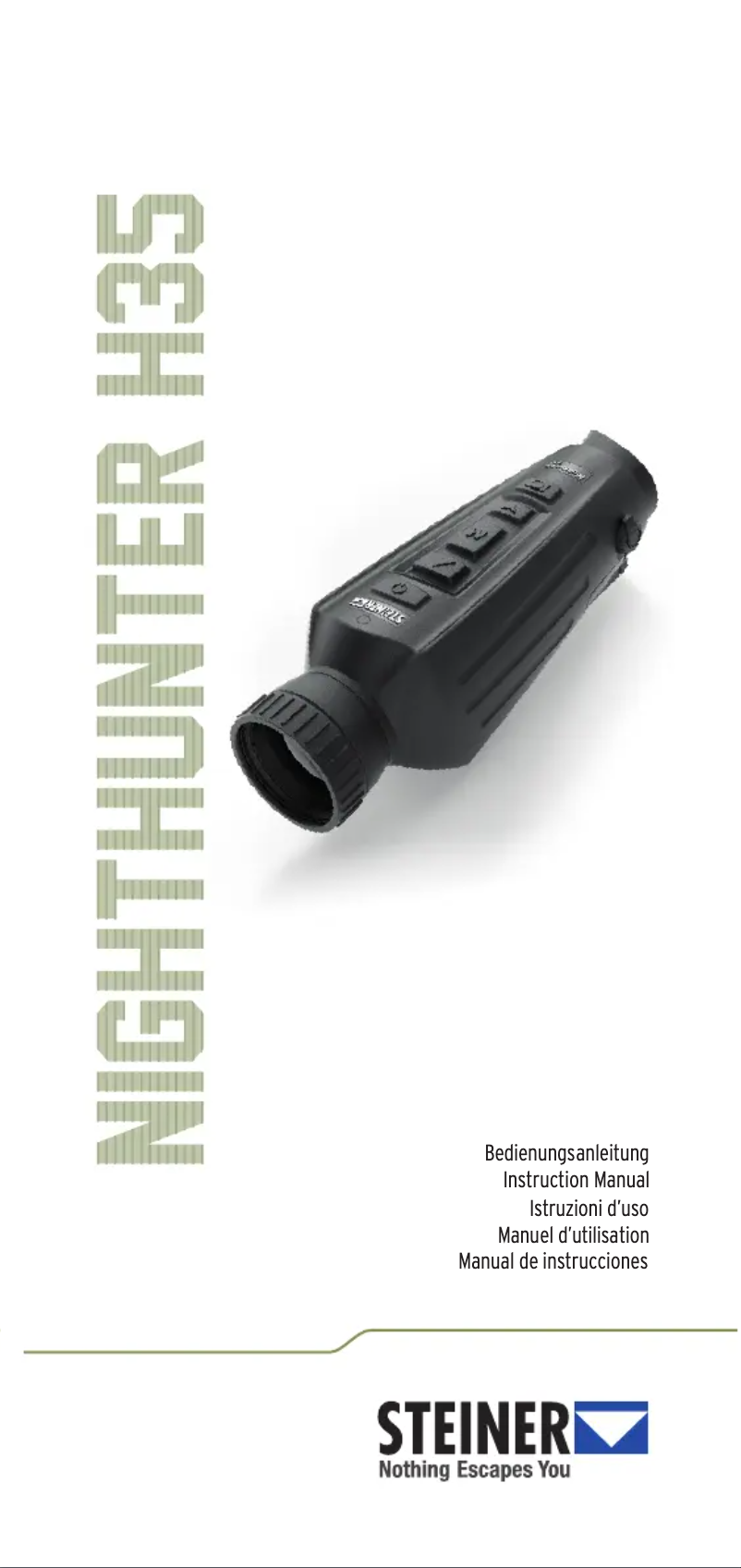 Page n°1 - Manuel utilisateur Steiner Nighthunter H35 Gen 1