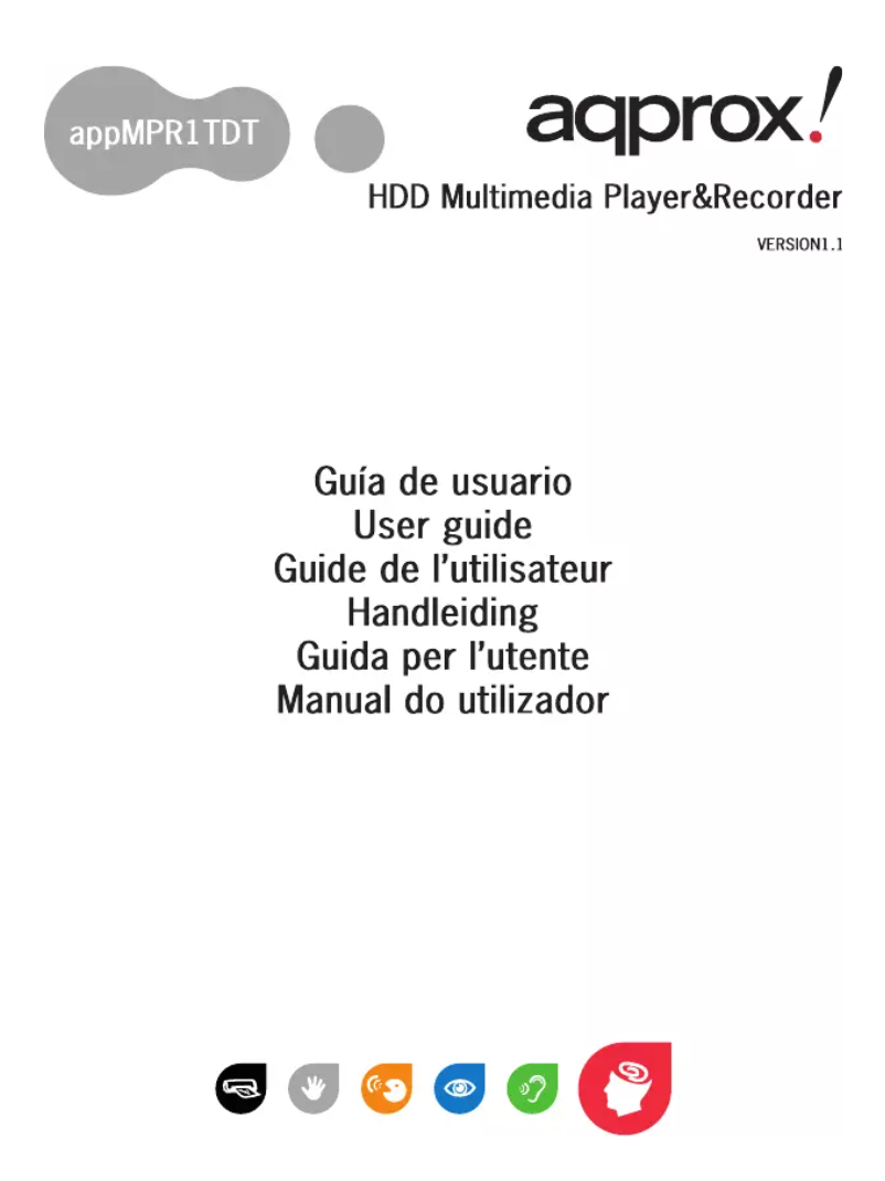 Página 1 del manual Manual de usuario Approx APPMPR1TDT