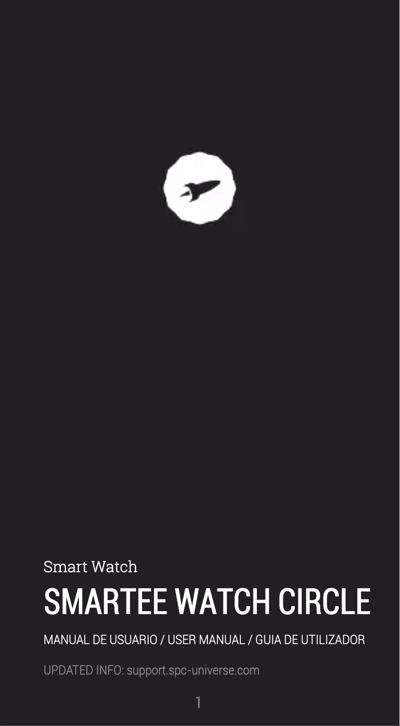 Image de la première page du manuel de l'appareil Smartee Watch Circle