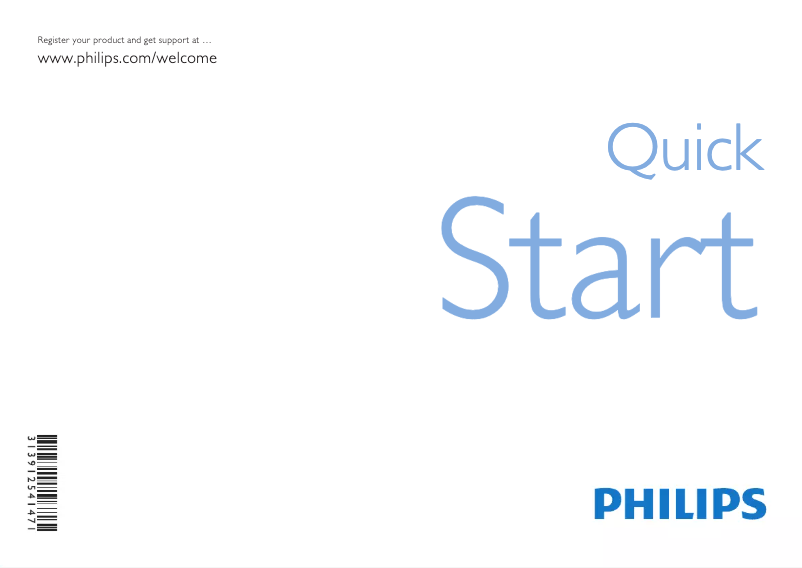 Image de la première page du manuel de l'appareil 22PFL5614H