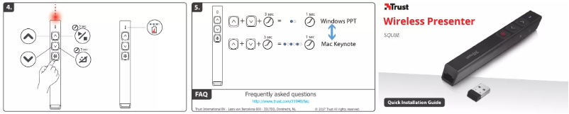 Image de la première page du manuel de l'appareil Sqube 21946