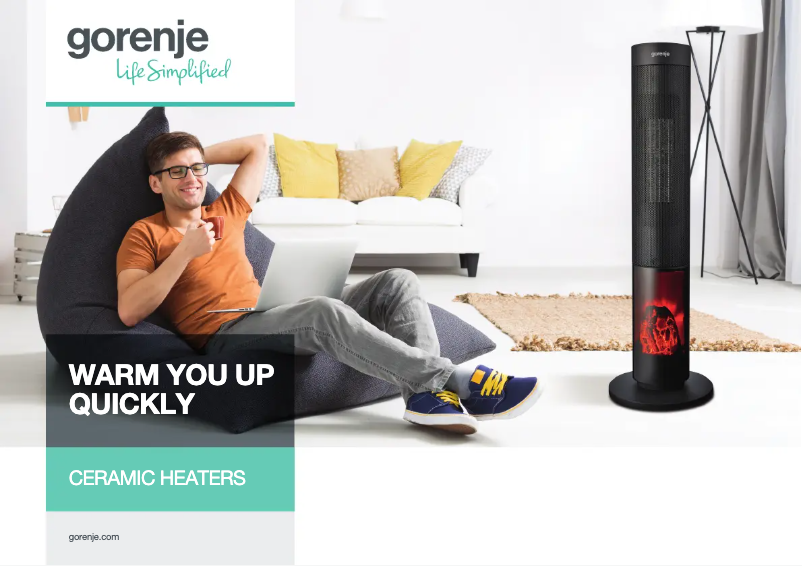 Page n°1 - Brochure Gorenje HE2500L