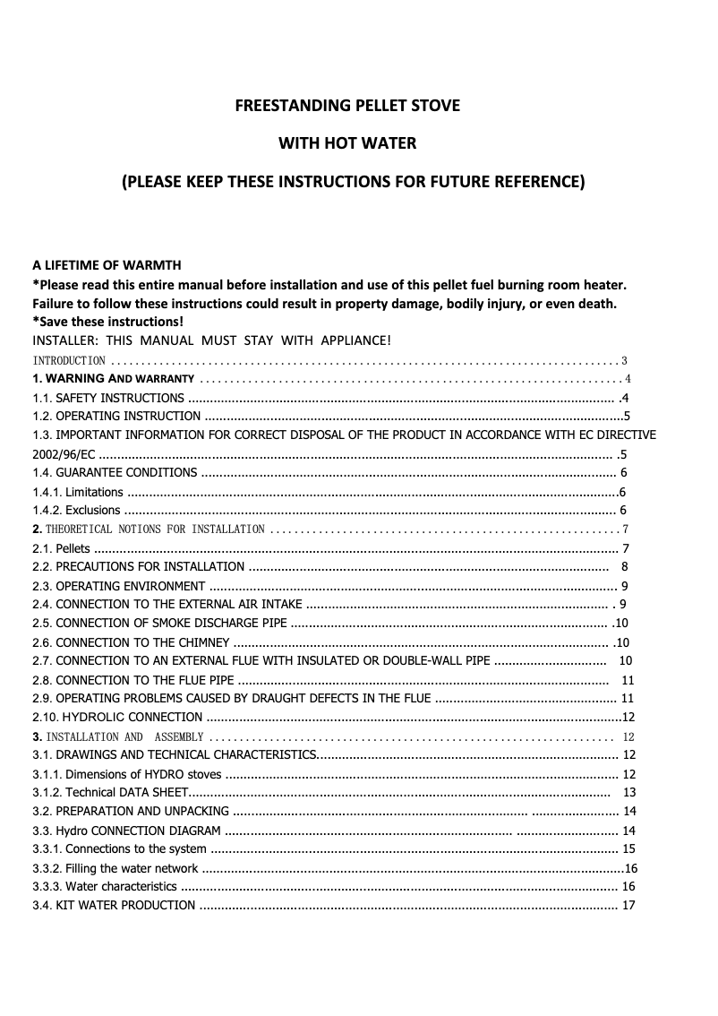 Page 1 de la notice Manuel utilisateur Just Fire NB-B24