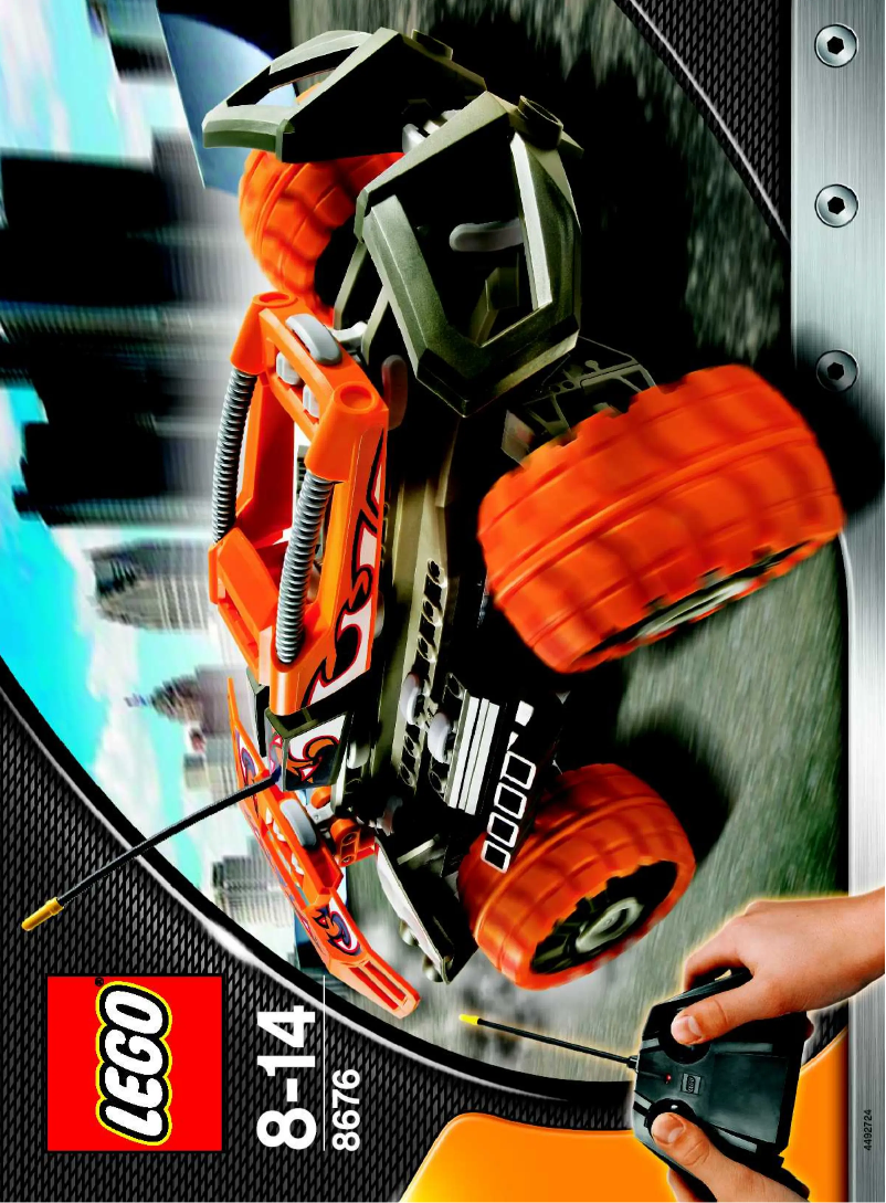 Page 1 de la notice Manuel utilisateur Lego Racers 8676