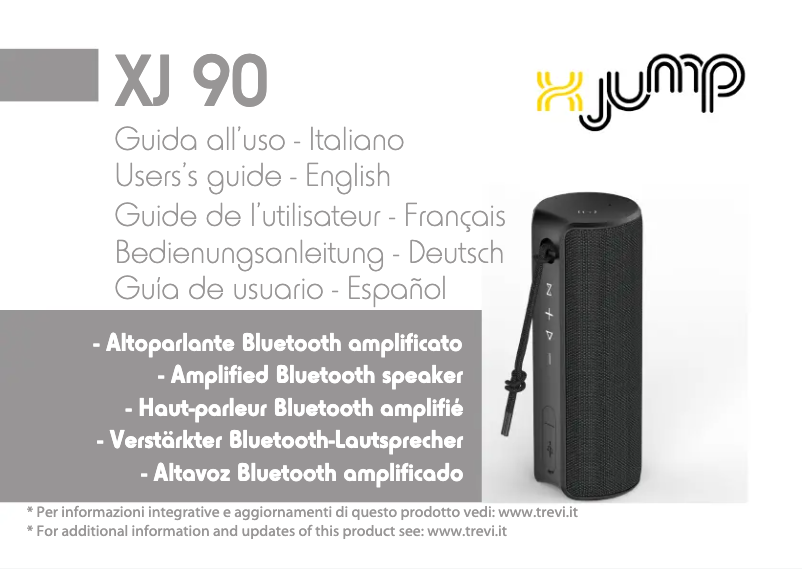 Página 1 del manual Manual de usuario Trevi Xjump XJ 90
