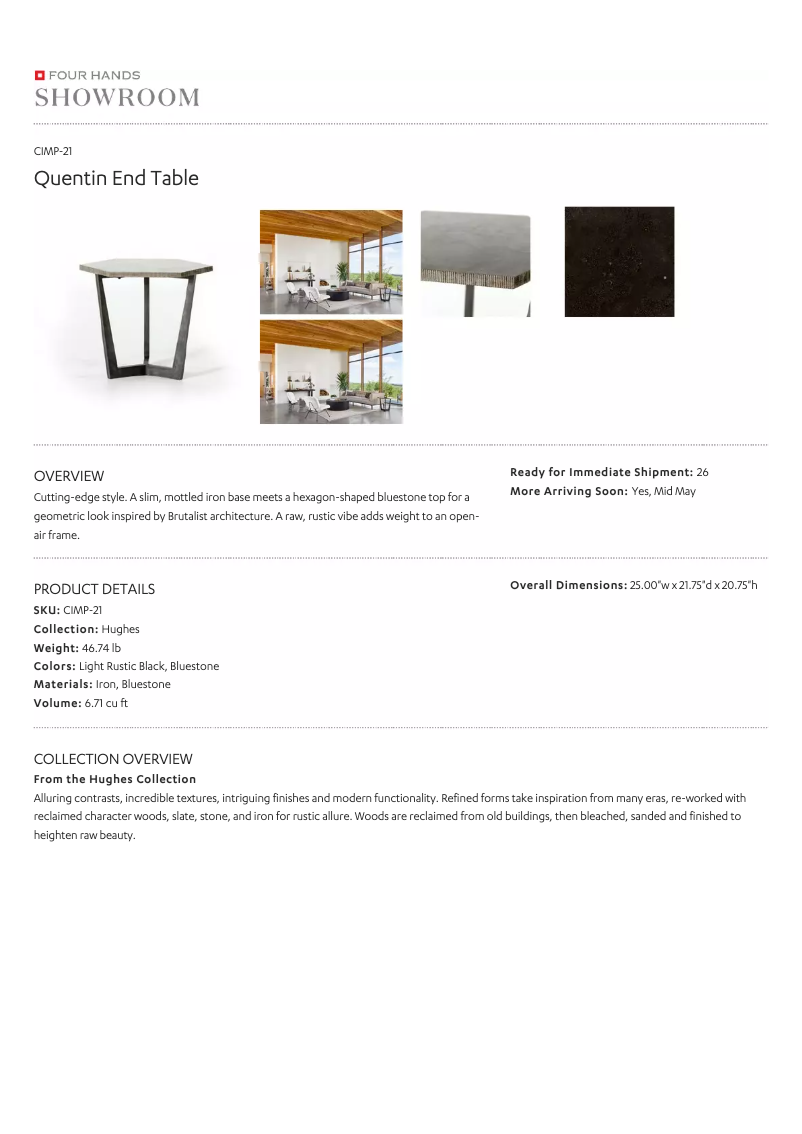 Page 1 de la notice Manuel utilisateur Four Hands CIMP-21