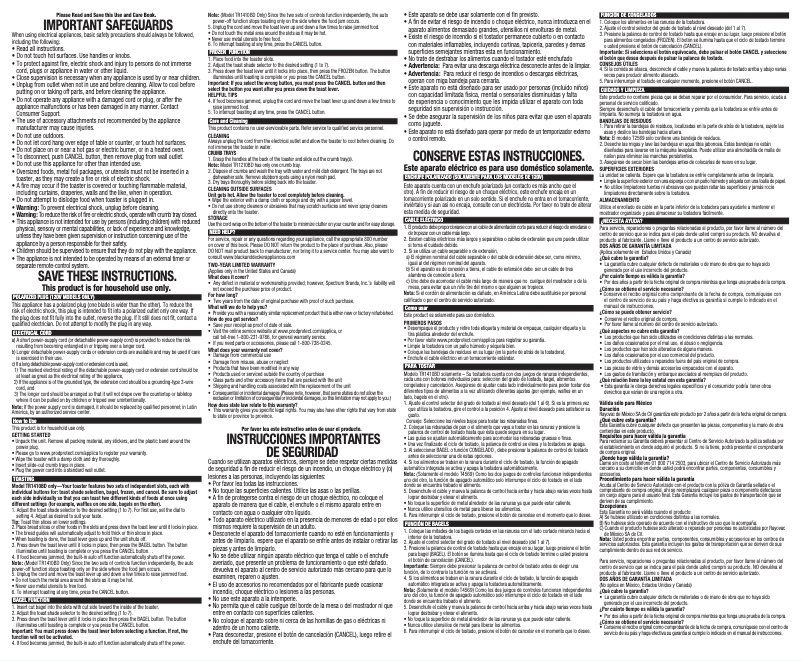 Page 1 de la notice Manuel utilisateur Black & Decker TR1210BD