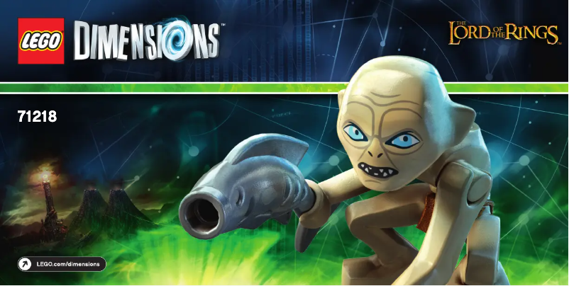 Page 1 de la notice Manuel utilisateur Lego Dimensions 71218